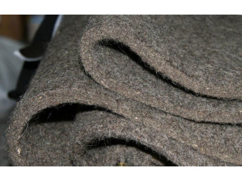 Войлок полугрубошерстный обувной темный 6 мм в Новом Уренгое